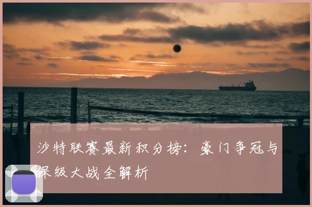 沙特联赛最新积分榜：豪门争冠与保级大战全解析